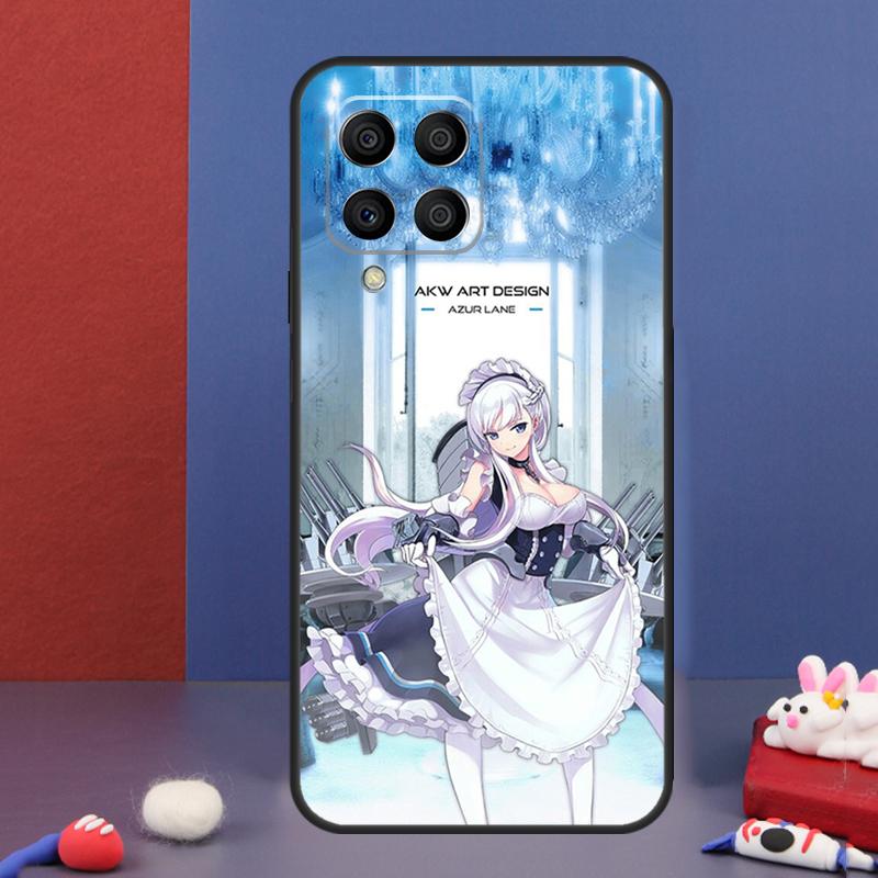 Игровой чехол Azur Lane для Samsung Galaxy M16 M06 M36 M56 M15 M11 M31 M21 M53 M13 M32 M52 M35 M55 M14 M34 M54