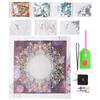 Diamond Painting Kits DIY Rhinestone Painting Flower Pattern Clock Home Wall Decor
