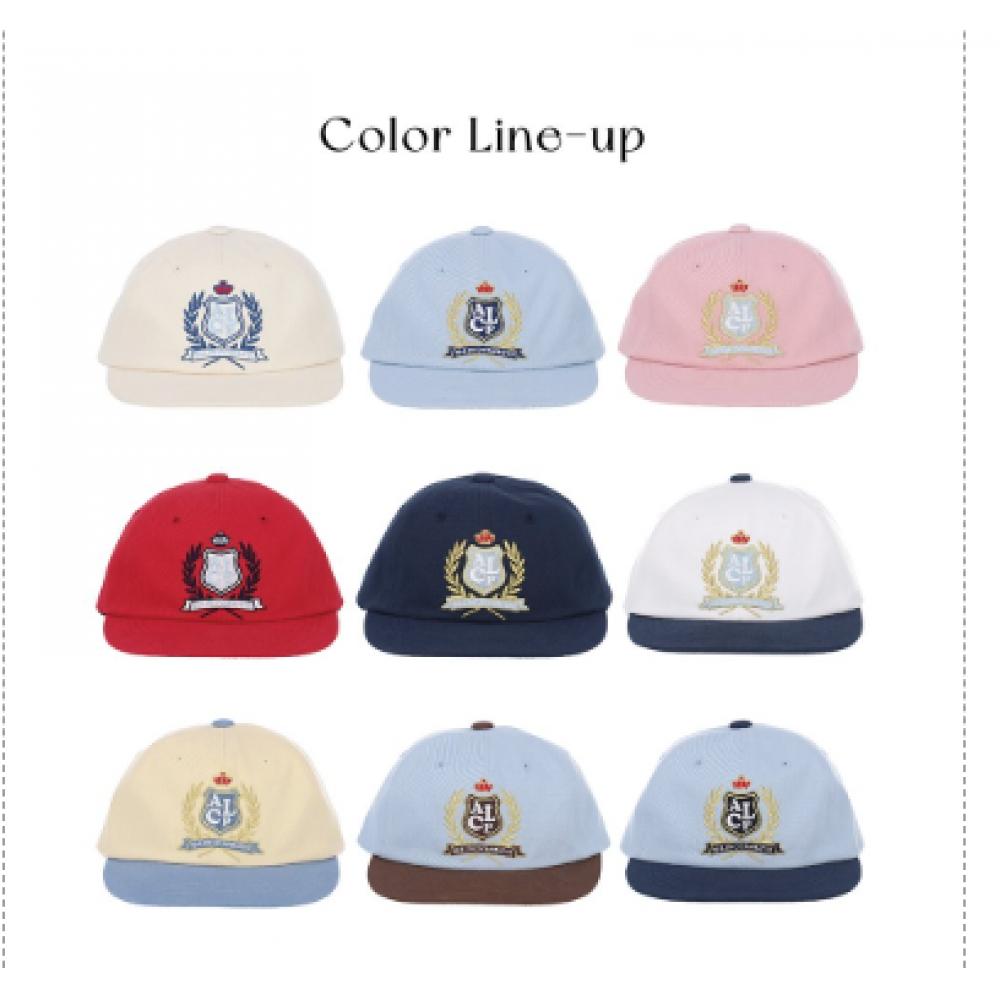 Allincomplete High School Cap Navy   Sky Blue
