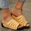 Летняя обувь Женские сандалии Платформа Женская обувь Слипоны Женская обувь Клиновидная Женская обувь Пляжные Женские тапочки Обувь Женская