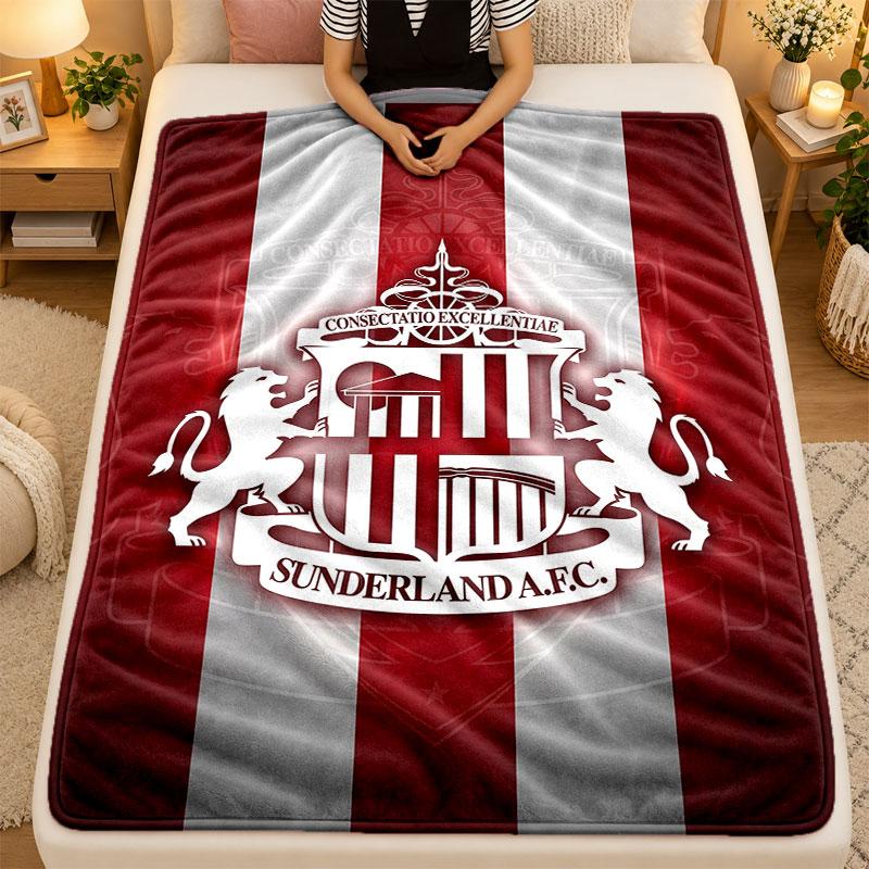 Flannel BlanketSunderland Warm Soft Throw Blanket for Indoor Sofa Bed Living Room Use