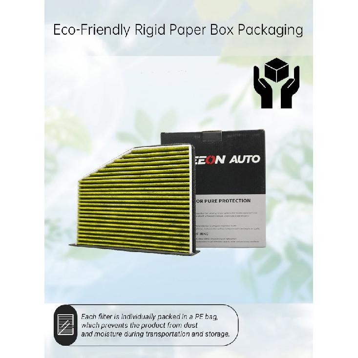 For Volkswagen Jetta Passat Golf Tiguan Beetle CC Eos GTI Rabbit WESTGUARD Activated Carbon Cabin Air Filter MK9015 CUK2939