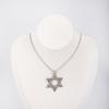 Versatile Clavicle Chain: Hip Hop Titanium Steel Necklace with 13 Pendant Styles + Square Pearl and Rhinestone Details