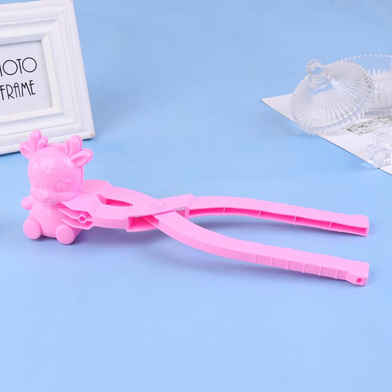 Симпатичные пятнистый олень в форме снежка, зажим для снежной глины, создатель шариков для занятий спортом на открытом воздухе, новые игрушки