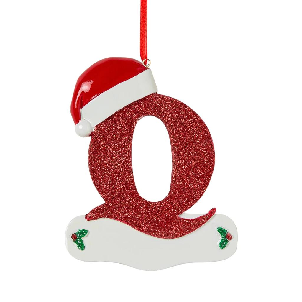 Рождественское украшение подвеска персонализированные рождественские украшения из 26 букв своими руками подвесное украшение на рождественскую елку новый год 2024