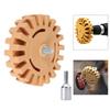 Rubber Material Eraser Wheel Built To Last Through Many Removal Projects