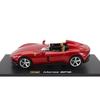 Bburago Ferrari Monza 1/43 Scale Diecast Model Car, FERRARI MONZA SP2 2018 (Red Metallic), Signature Series