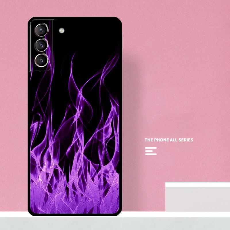 Фиолетовый чехол с принтом «Бесконечность» для Samsung Galaxy S26 S25 S24 S20 S21 S22 S23 Ultra S10 Plus S25 FE Чехол Coque