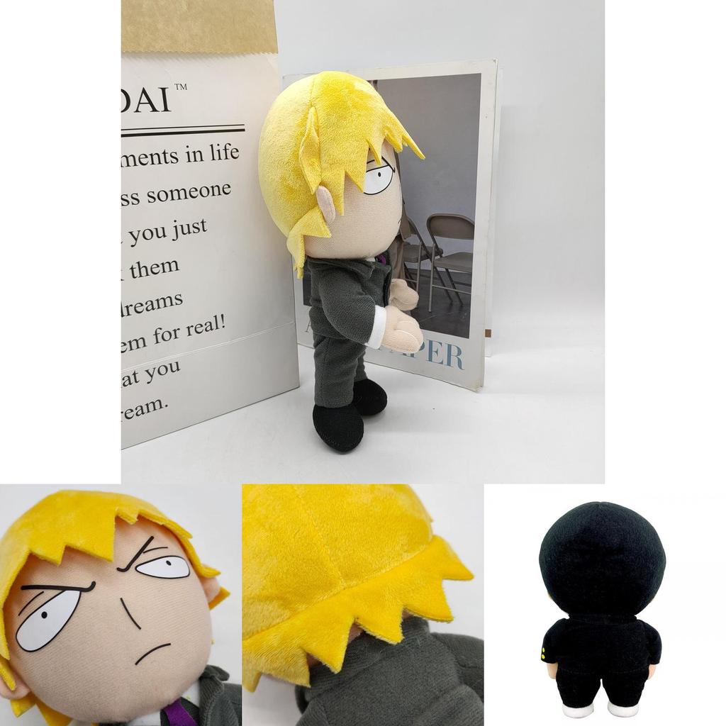 Kid's Xmas Gift Mob Psycho 100 Reigen Arataka Plush Toy Doll Collectible