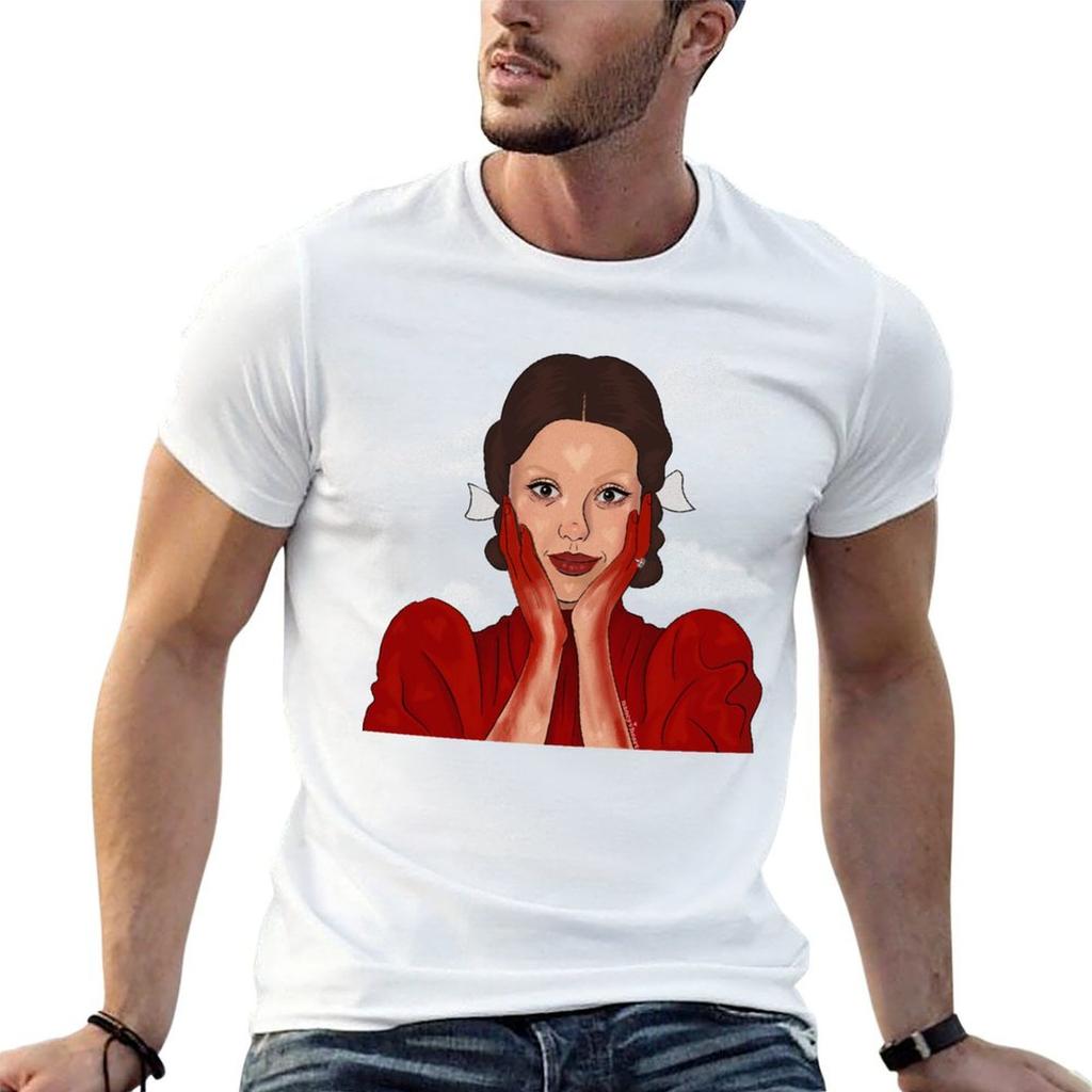 Mia Goth In The Sky Pearl Tshirt Holiday All Match Tshirt