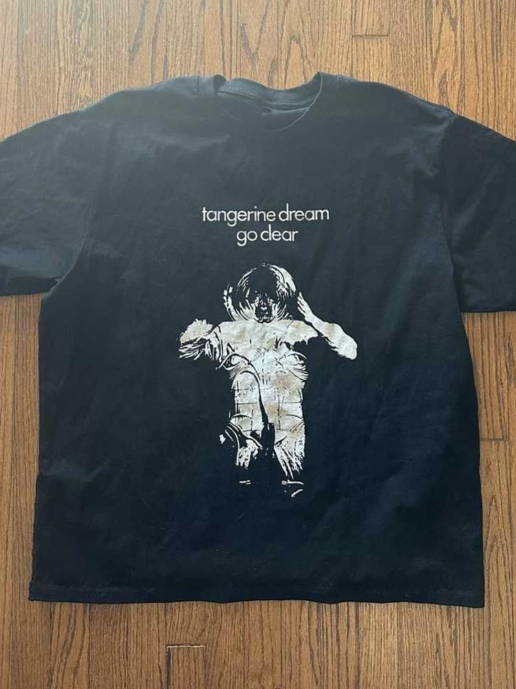 Футболка Tangerine Dream Band Go Clear Черная Все Размеры S-5XL Унисекс Футболка