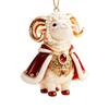 2D Flat Goat Hanging Ornament Shining Animal Hanging Decoration Goat Pendant  Festive Occasions