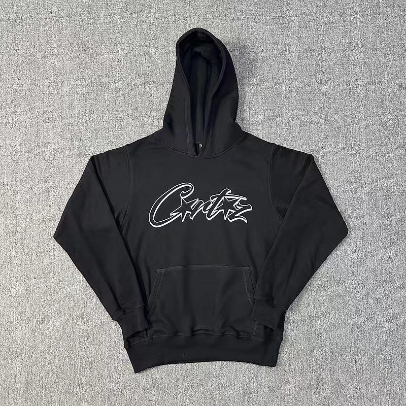 Alcatraz five-star ship printing loose hooded sweater European and American street sports and leisure suit trendy manufacturers
