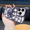 Мультяшный 3D узор паука, полый, чехол для отвода тепла для iPhone 16e 16 15 14 Plus 13 12 16 Pro Max 11 15, матовый силиконовый чехол