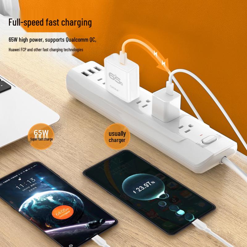 Сертифицированное быстрое зарядное устройство 5V3A для телефонов OPPO, Huawei, Apple и Xiaomi