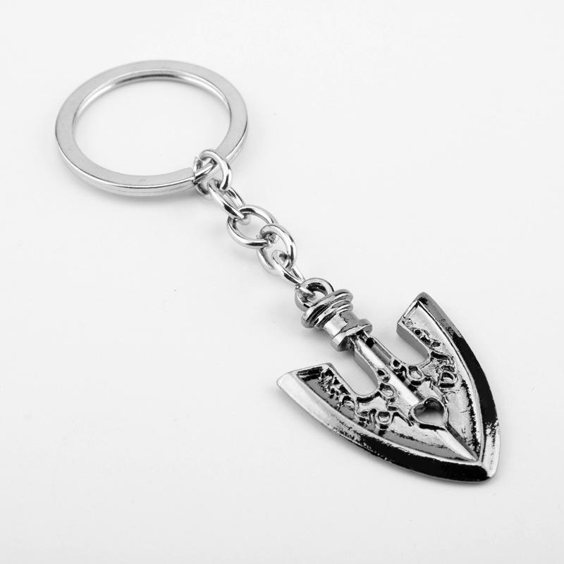 Jojos Bizarre Adventure Necklace Men Arrow Killer Queen Cosplay Keychain