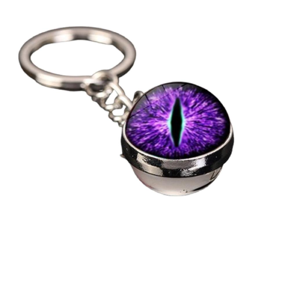 Брелок для ключей из драгоценного камня Time Glass с подвеской в виде глаза дьявола