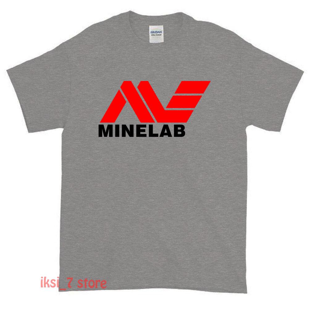 Men's Cotton T-Shirt, Quick Dry Breathable, Summer Casual Wear New Minelab Logo Unisex T shirt Size S to XXL