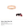 Cartier Кольца C DE CARTIER из 18-каратного золота Унисекс Розовое золото B4087200