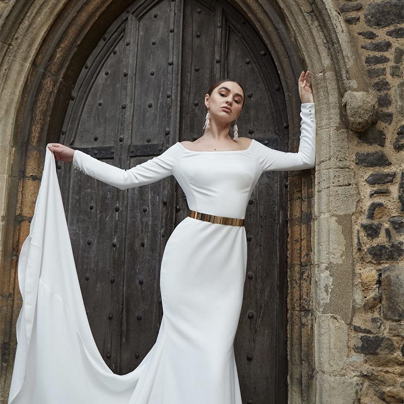 European & American Fashion Mirror Waist Chain - Metal Iron Belt & Decorative Skirt Seal, Available In 2.0cm and 3.5cm Widths