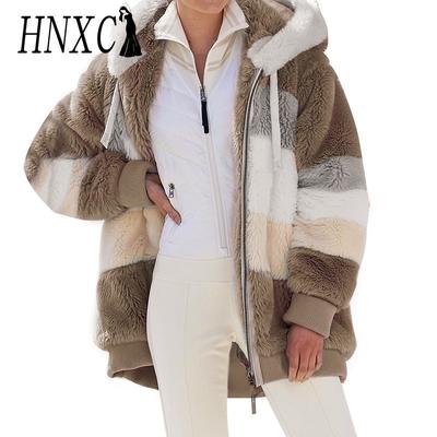 Женские винтажные повседневные куртки и пальто с капюшоном и длинным рукавом на осень-зиму