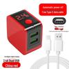 Многопортовое USB-зарядное устройство с быстрой зарядкой, функцией автоотключения и защитой от перезаряда для iPhone