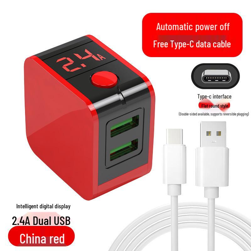 Многопортовое USB-зарядное устройство с быстрой зарядкой, функцией автоотключения и защитой от перезаряда для iPhone