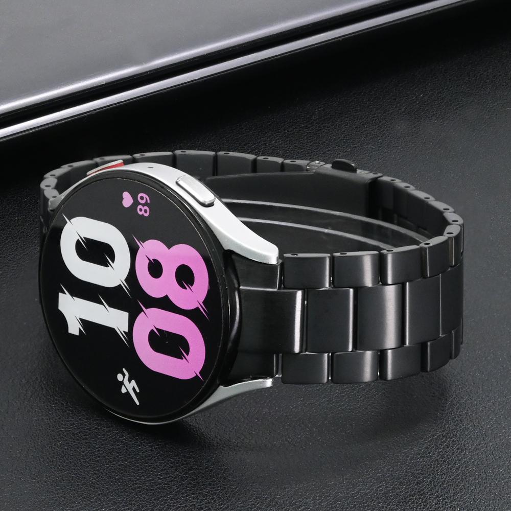 Металлический титановый ремешок для Samsung Galaxy Watch FE 7 6 5 4 40мм 44мм 6Classic 47мм 43мм Браслет без зазоров для GALAXY 5Pro 45мм Ремешок