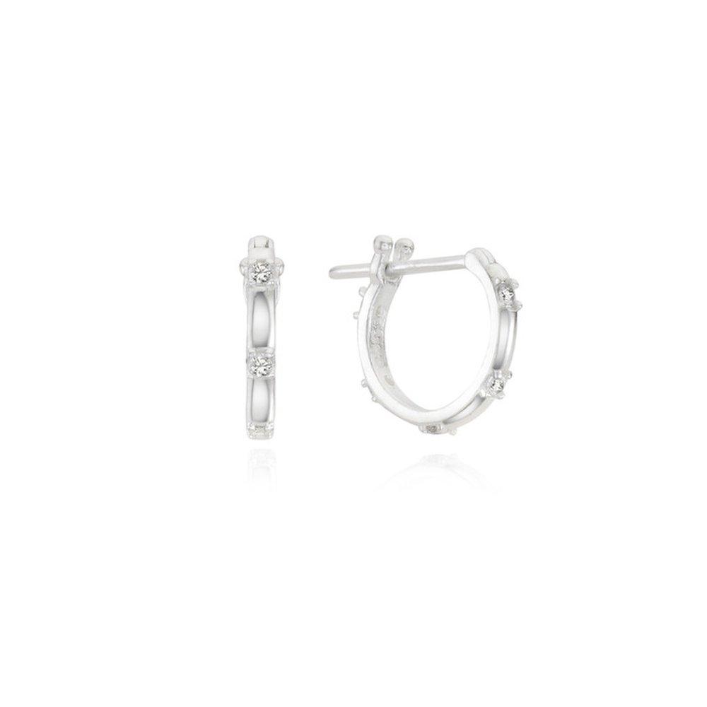Frosty Cubic Earring