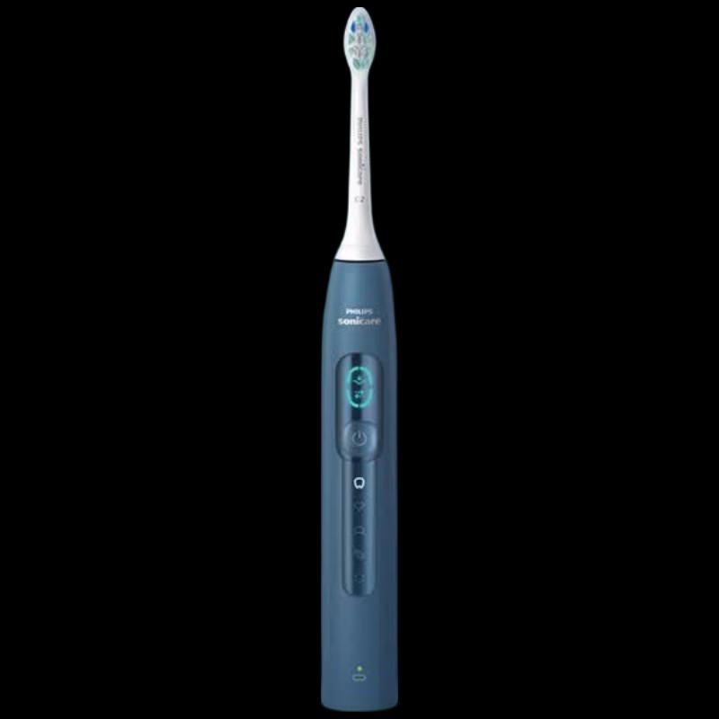 Philips Умная электрическая зубная щетка Diamond с голосовым управлением и ИИ HX5681, штепсель CN (адаптер в комплекте)