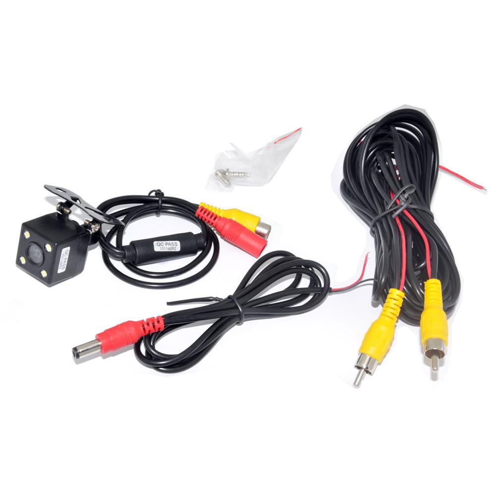 Parking Monitor, 4.3 Inch Car Mirror Monitor with Night Reversing CCD Car Rear View Camera