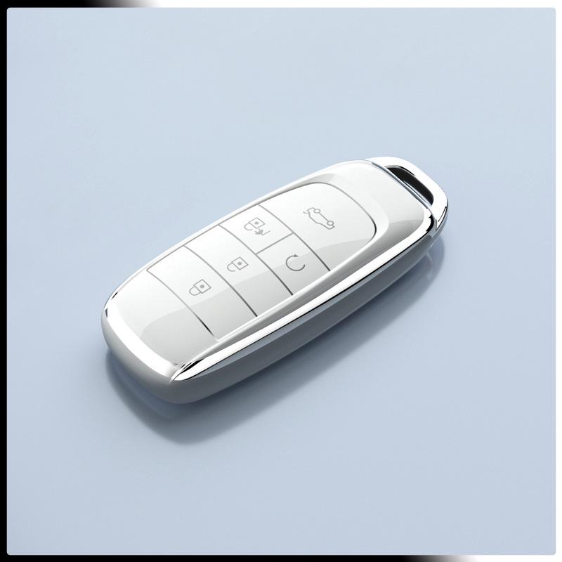 Полностью обернутый чехол для ключа автомобиля GAC AION YPLUS - Унисекс защитный корпус для новых моделей 21-23