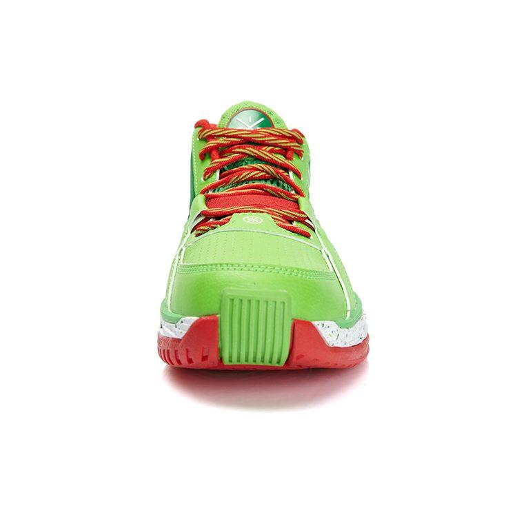 Баскетбольные кроссовки Li Ning Wade Fission 2.5 Mid top Унисекс Зеленый Красный ABFK031-4