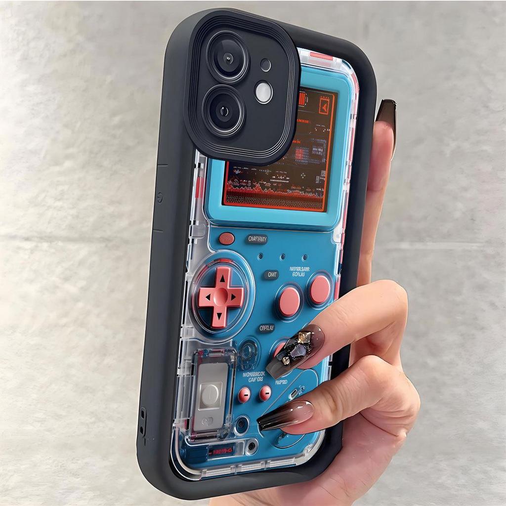 Черный Чехол-Игровой Джойстик для Телефона iPhone 14-17 Pro Max