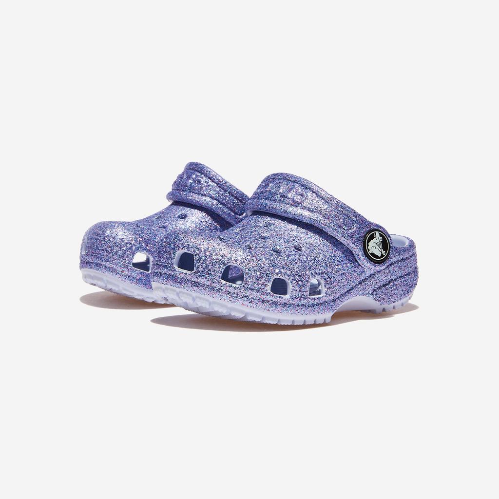 Crocs Классические блестящие сабо для малышей, CRS206992, 1010107983, популярная корейская обувь