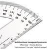 Drafting Tools Triangle Ruler Transparent Scale Ruler Measuring Drawing Tools  Students Gift