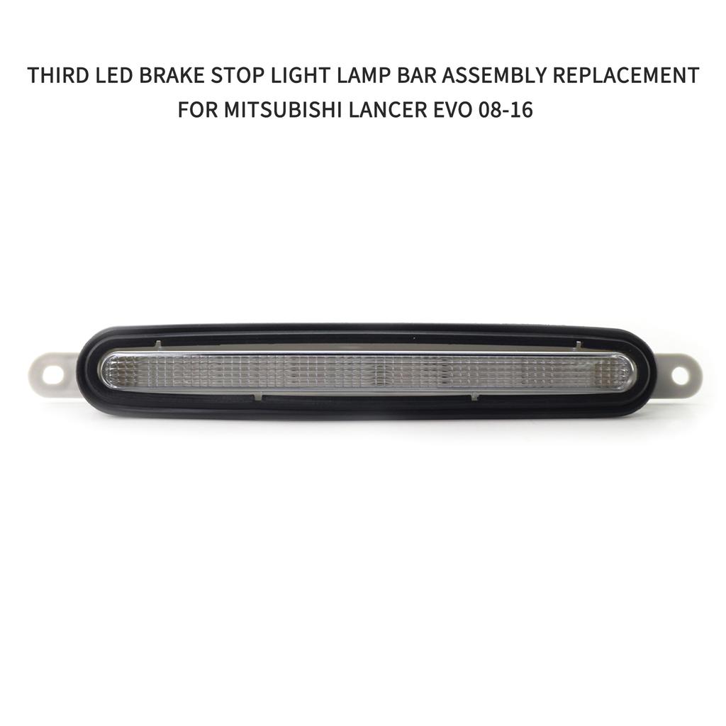 Third LED Brake Stop Light Lamp Bar Assembly Replacement for Mitsubishi Lancer EVO 08-16