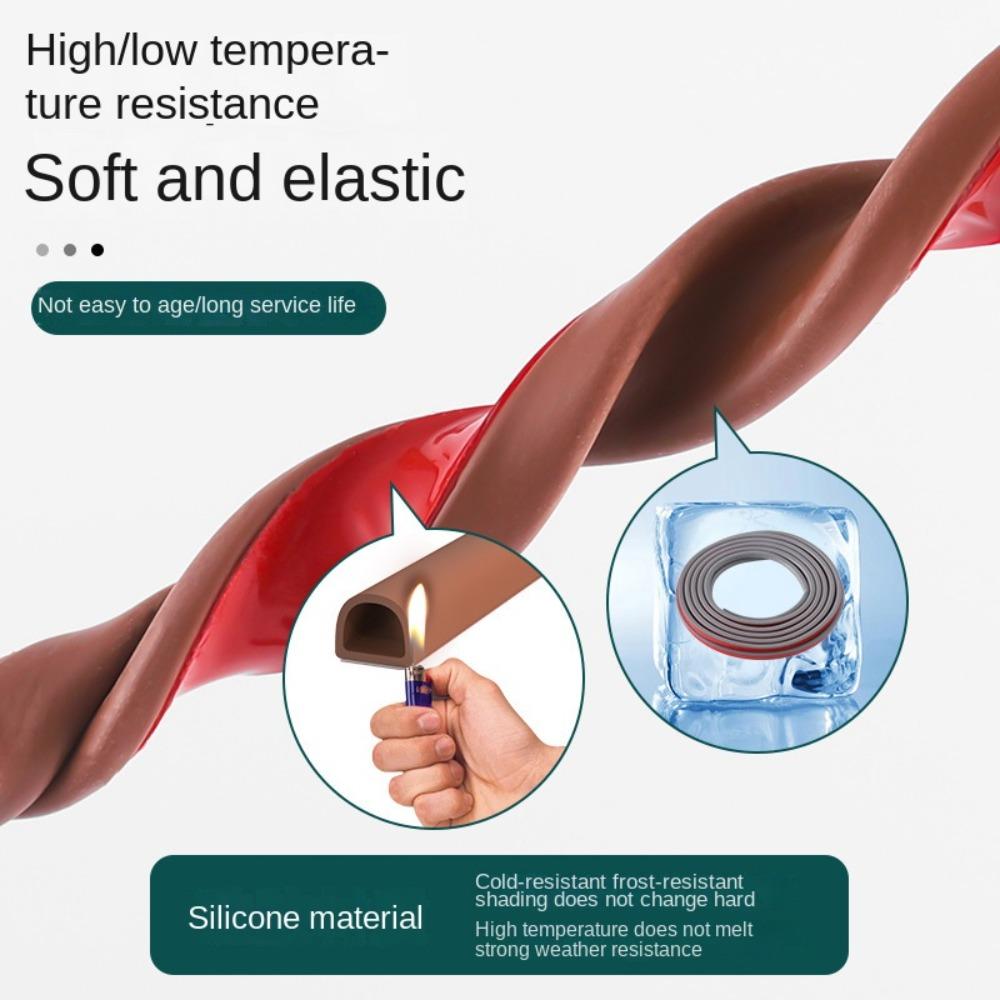 Уплотнитель из силиконовой резины для окон типа D/E/I, уплотнитель для новой двери, уплотнительная полоса для окна