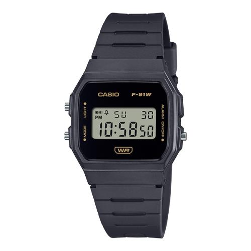 Casio CASIO Легкие Минималистичные Цифровые LCD Часы F-91WB-8ADF
