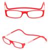 1pc Reading Glasses Portable For Parents Seniors Anti-lost Presbyopic Glasses Unisex Hanging Neck Magnet Adjustable  Unique