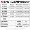 Multifunctional ANENG SZ309 Smart Multimeter 1999 Count Digital Professional High Precision AC/DC Voltage Meter Multimetro Portable Electrician Tools
