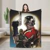 Adrian Chase  Vigilante Peacemaker Flannel Blanket  Soft Warm Bedding Throws for Home Decor Airplane Bedspread Sofa Bed Cover