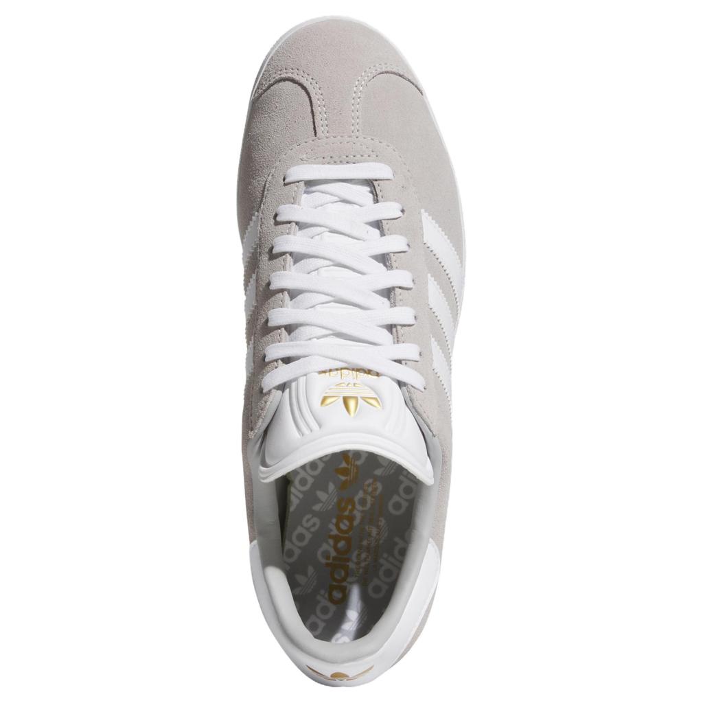 adidas Gazelle Spikeless Golf Grey White Unisex Sneakers Grey-Two Cloud-White Gold-Metallic IH2270