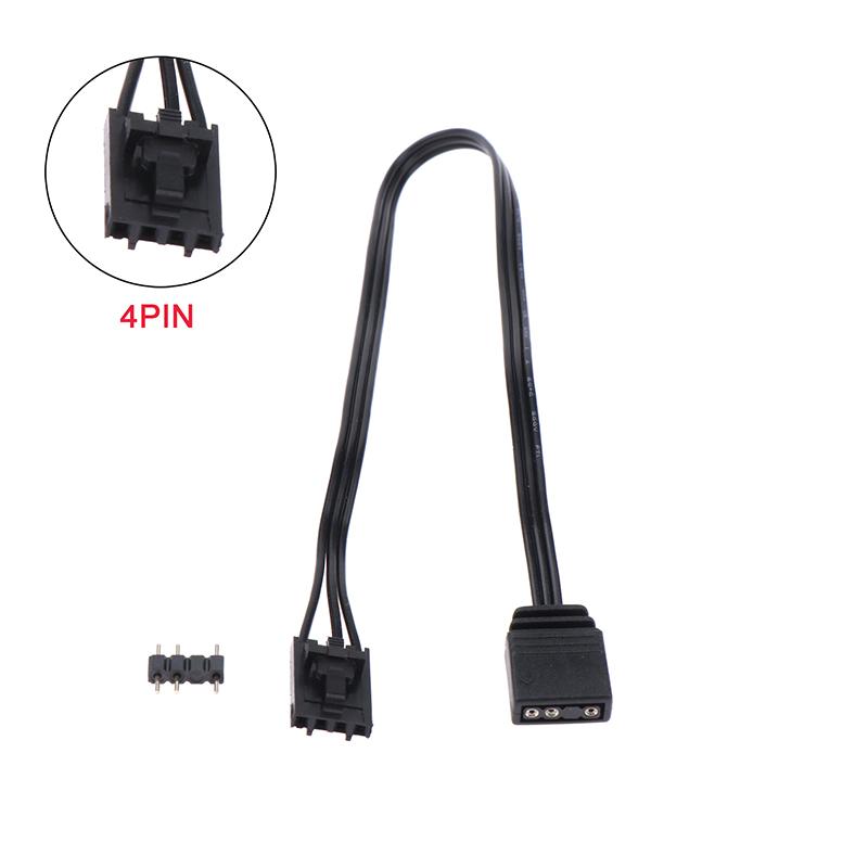 Кабель-адаптер для Corsair RGB к стандартному ARGB 4-контактному 3-контактному адаптерному разъему Линия-адаптер контроллера Пиратский корабль QL LL120 ICUE