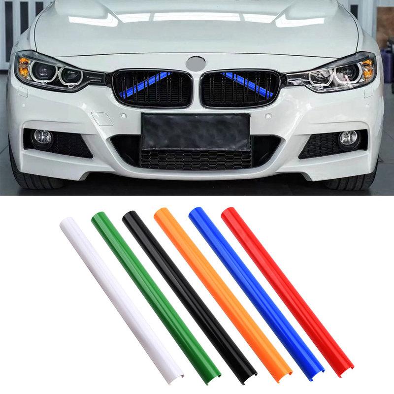 Car Front Grille Trim Strips for BMW F30 F31 F32 F33 F34 F36 F20 F21 F22 F23 G29 Car Sport Styling Decoration Accessories