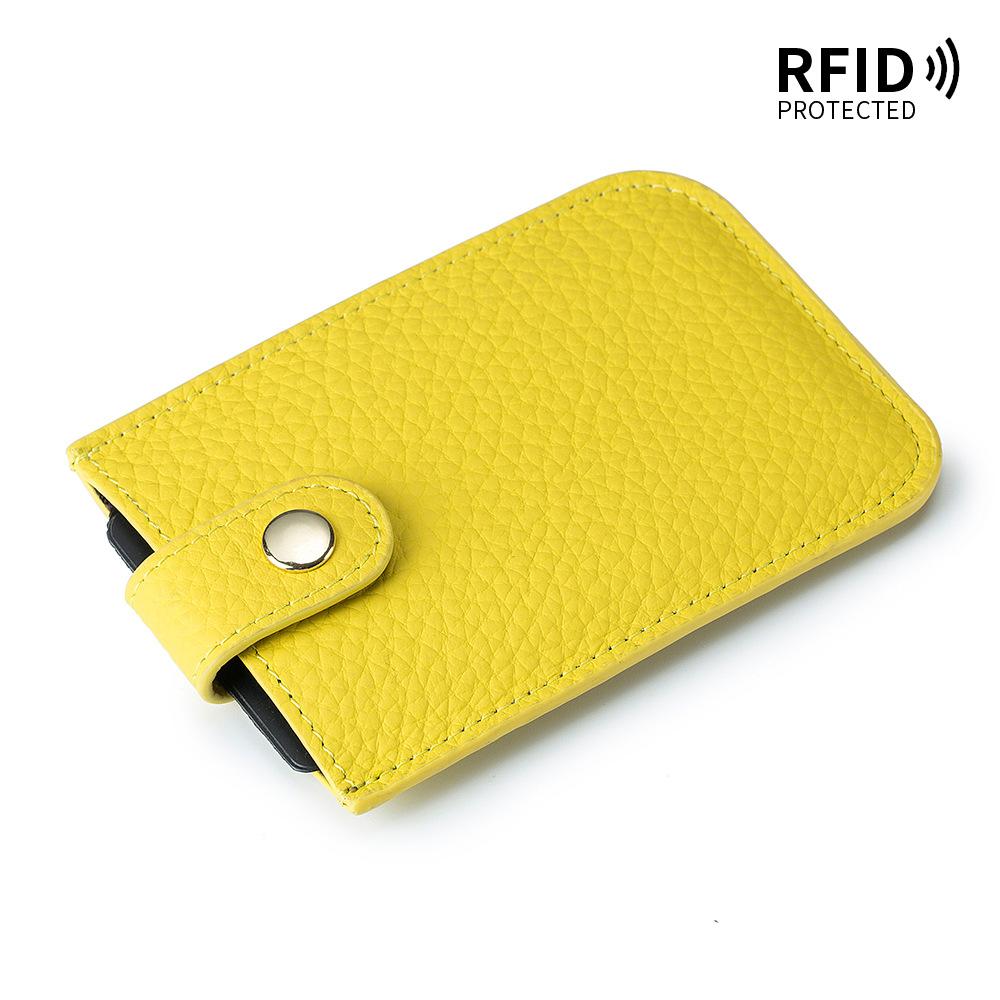 Многокарточный кошелек для карт с функцией выдвижения, RFID, новый кошелек для визиток, портативный ультратонкий кошелек для мелочи, женский, оптом