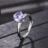 Sace Gems Классическое кольцо из медного сплава с цирконом, женские ювелирные изделия, свадебный подарок, открытая вечеринка