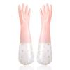 Waterproof Durable Kitchen Clean Tool Dishwashing Gloves Household Scrubber Cleaning Gloves