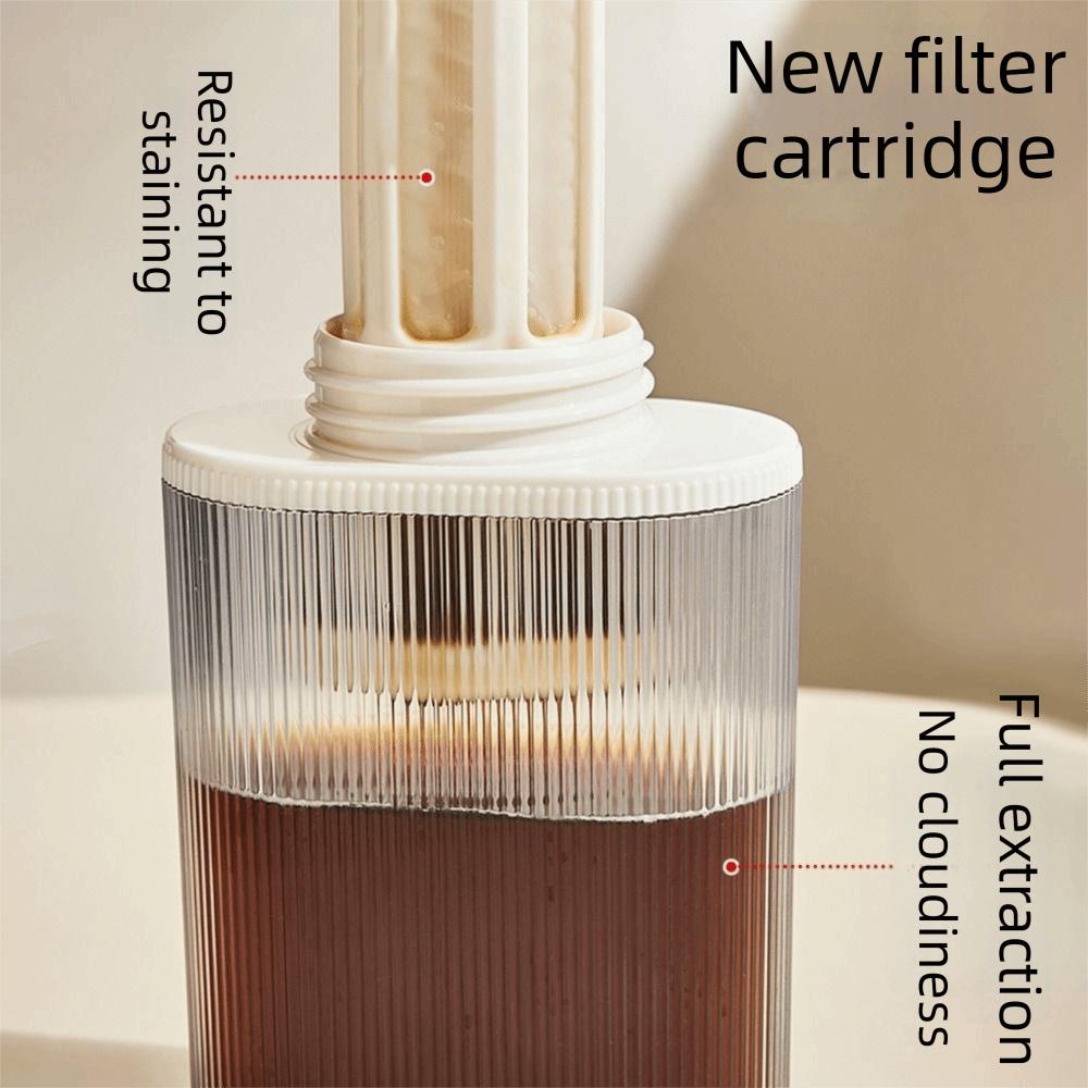 with Filter Pocket Cold Brew Coffee Maker Sealed Lid Cold Brew Mug Cold Brew Coffee Pot Office