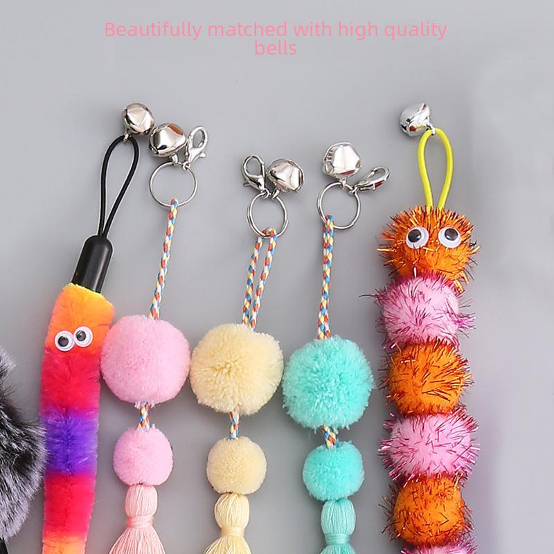 Интерактивный набор игрушек для кошек: Сменные головки-тизеры для увлекательной игры